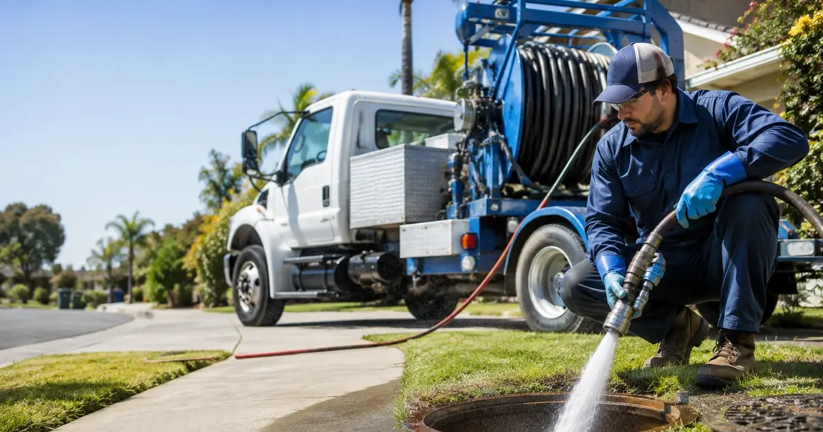 Hydro jet sewer cleaning Montrose